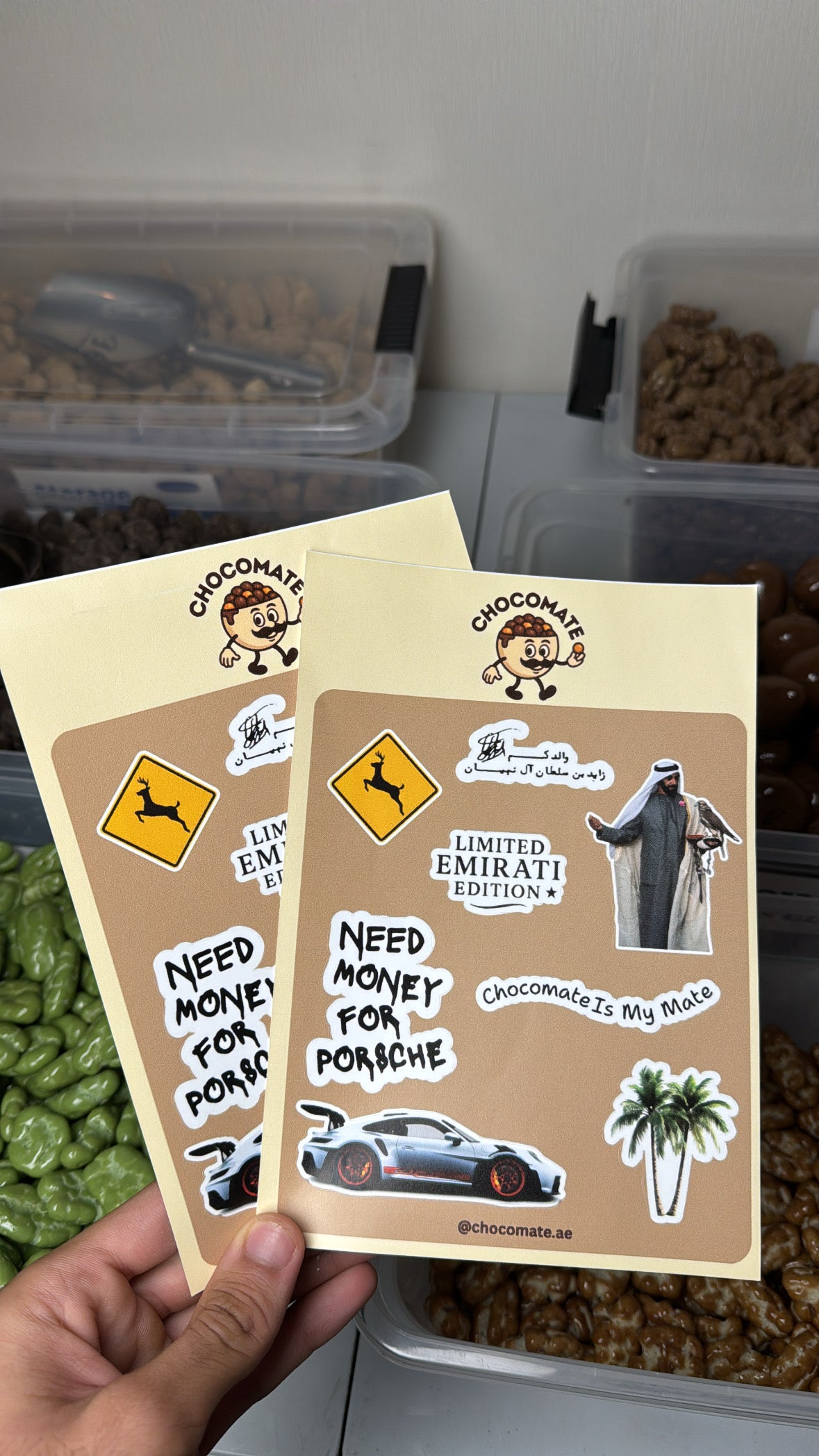 Choco Mate Stickers